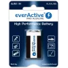 everActive EV6LR61-PRO pilha alcalina de 9V 6LR61, 650 mAh, 1 un. em blister