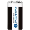 Pilha alcalina 9V everActive EV6LR61-PRO, 9 V, 650 mAh, 26,4×48,5×16 mm, 1 unid.