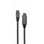Adaptador de cabo de vídeo Gembird CC-DP-HDMI-4K-6 — DisplayPort para HDMI Type-A, 1,8 m, 4K, preto