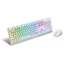 Conjunto de teclado e rato gaming MSI VIGOR GK30 COMBO WHITE
