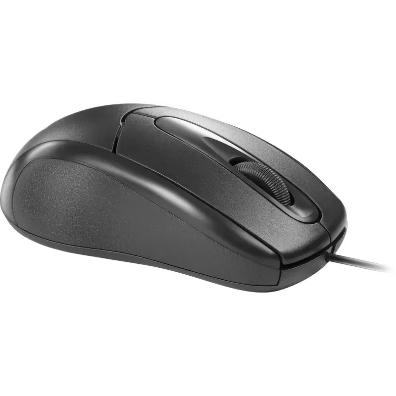 Rato ótico com fios DEFENDER MB-580 USB Type-A, ambidestro, 1000 DPI, 3 botões, preto