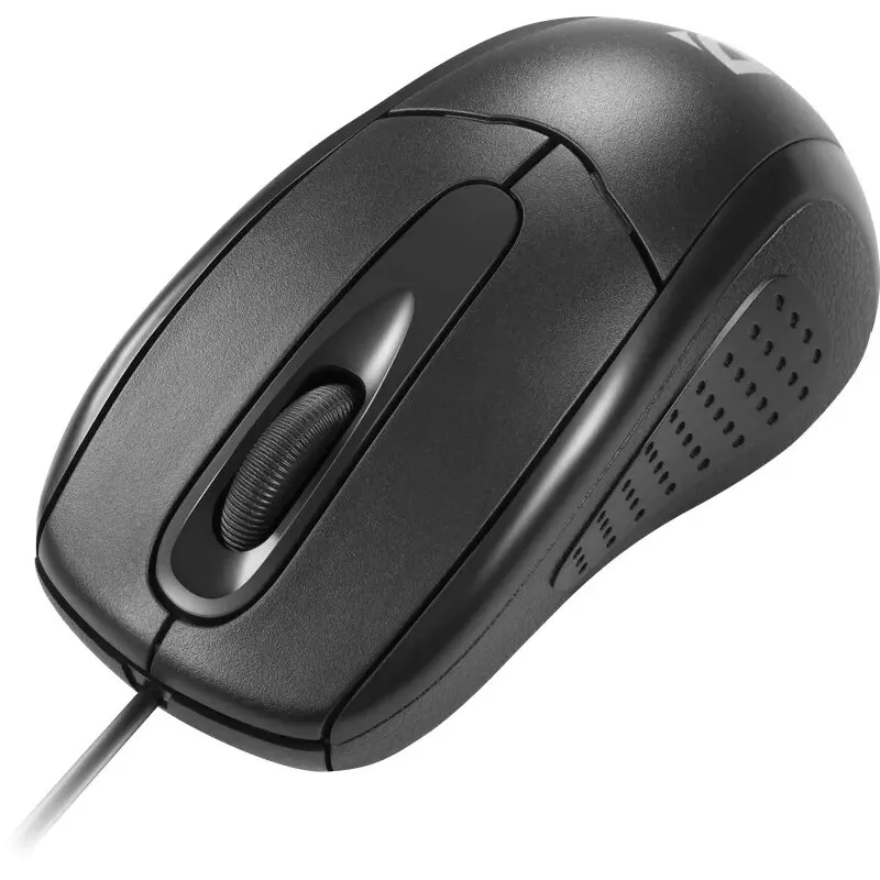 Rato ótico com fios DEFENDER MB-580 USB Type-A, ambidestro, 1000 DPI, 3 botões, preto
