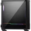 MSI MPG VELOX 100R caixa de PC Mid Tower, E-ATX, vidro temperado, 4 ventoinhas ARGB de 120 mm, 2x USB 3.0 + 1x USB-C, 2x 3,5″ + 2x 2,5″ baias, preta