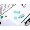 Pen USB GOODRAM UME3 32 GB USB Type-A 3.2 Gen 1 — turquesa, 60 MB/s leitura, 20 MB/s escrita