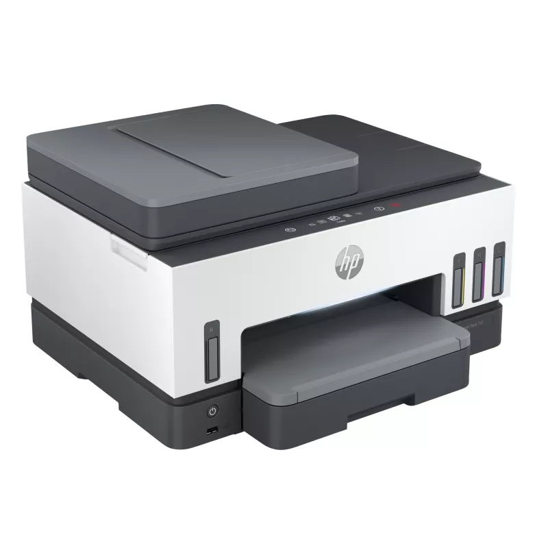 Impressora multifunções HP Smart Tank 790 — jato de tinta térmico, cor, A4, Wi‑Fi, Ethernet, duplex, 15 páginas/min. (preto), 4800x1200 dpi