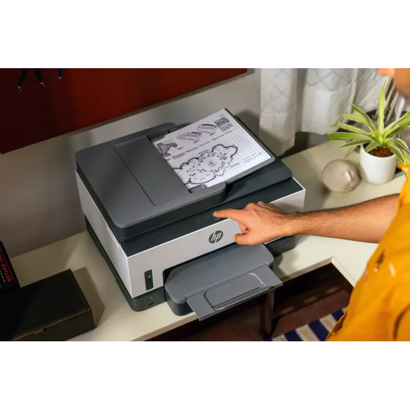 Impressora multifunções HP Smart Tank 790 — jato de tinta térmico, cor, A4, Wi‑Fi, Ethernet, duplex, 15 páginas/min. (preto), 4800x1200 dpi
