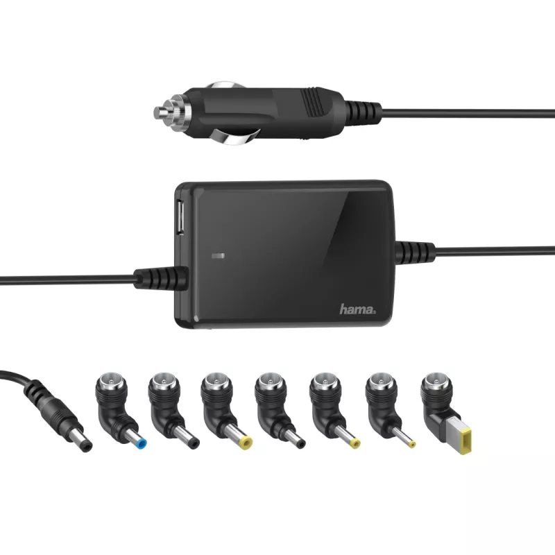Hama fino & leve portátil preto isqueiro para automóvel