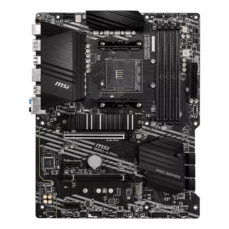 Placa-mãe MSI B550-A PRO AMD B550 socket AM4 ATX