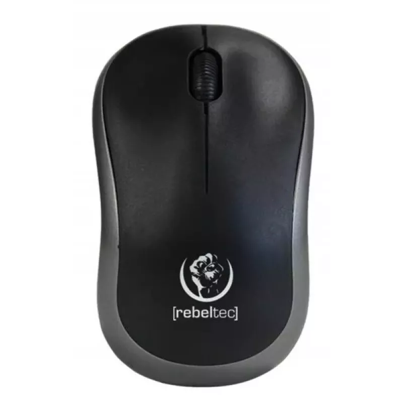 Rato ótico sem fios Rebeltec METEOR prateado RBLMYS00050 USB