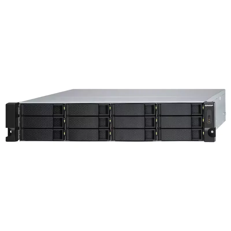QNAP - TL-R1200S-RP - conjunto de discos - 12 baías (SATA-600) SATA 6Gb/s (externo) montável em rack 2U