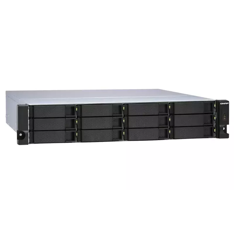 QNAP - TL-R1200S-RP - conjunto de discos - 12 baías (SATA-600) SATA 6Gb/s (externo) montável em rack 2U