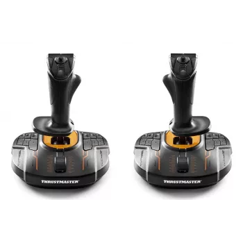 Thrustmaster T.16000M FCS SPACE SIM DUO preto, laranja USB joystick analógico / digital PC