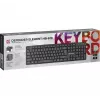 Teclado USB com fios DEFENDER HB-520 – layout compacto, ligação USB