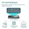 Switch gerido TP-Link TL-SG1210MPE 10 portas Gigabit com 8 portas PoE+