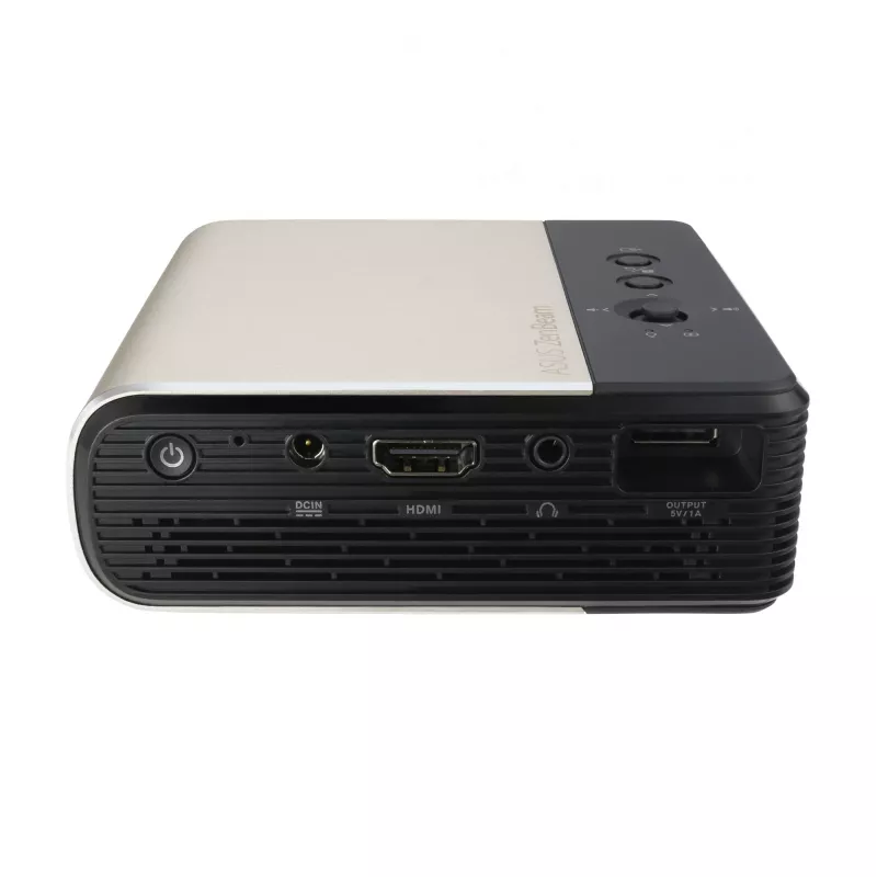 Projetor ASUS ZenBeam E2 Standard Throw 300 ANSI lúmenes DLP WVGA (854x480) preto, dourado