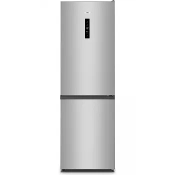 Combinado frigorífico-congelador independente Gorenje NRK6192AS4, 304 L (frigorífico 207 L / congelador 97 L), No Frost, cinzento