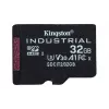 Cartão Kingston Technology 32GB microSDHC Industrial C10 A1 pSLC + adaptador SD