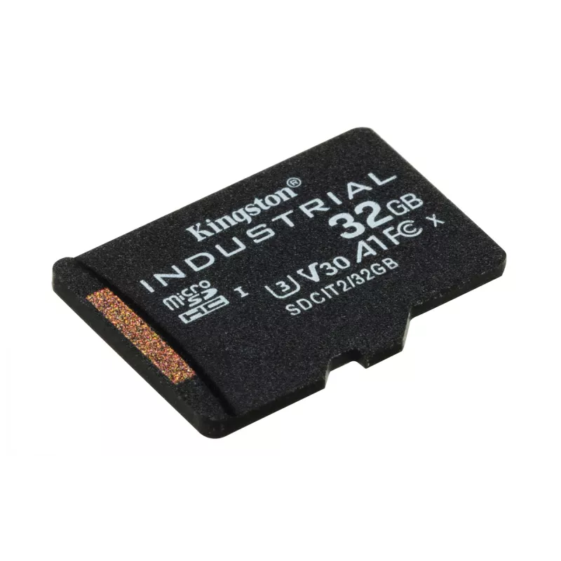 Cartão Kingston Technology 32GB microSDHC Industrial C10 A1 pSLC + adaptador SD
