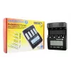 everActive NC-3000 carregador de pilhas com processador para AA/AAA/C/D