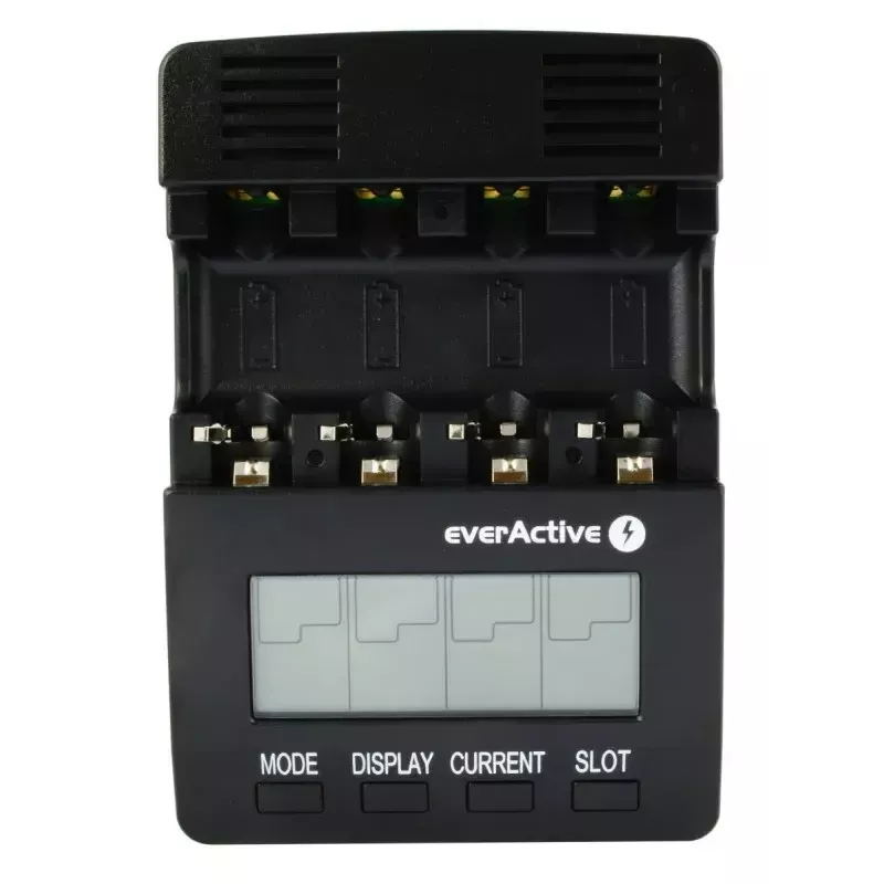 everActive NC-3000 carregador de pilhas com processador para AA/AAA/C/D