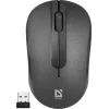 Rato ótico sem fios DEFENDER HIT MM-495 RF, ambidestro, 1600 DPI, recetor USB RF, preto