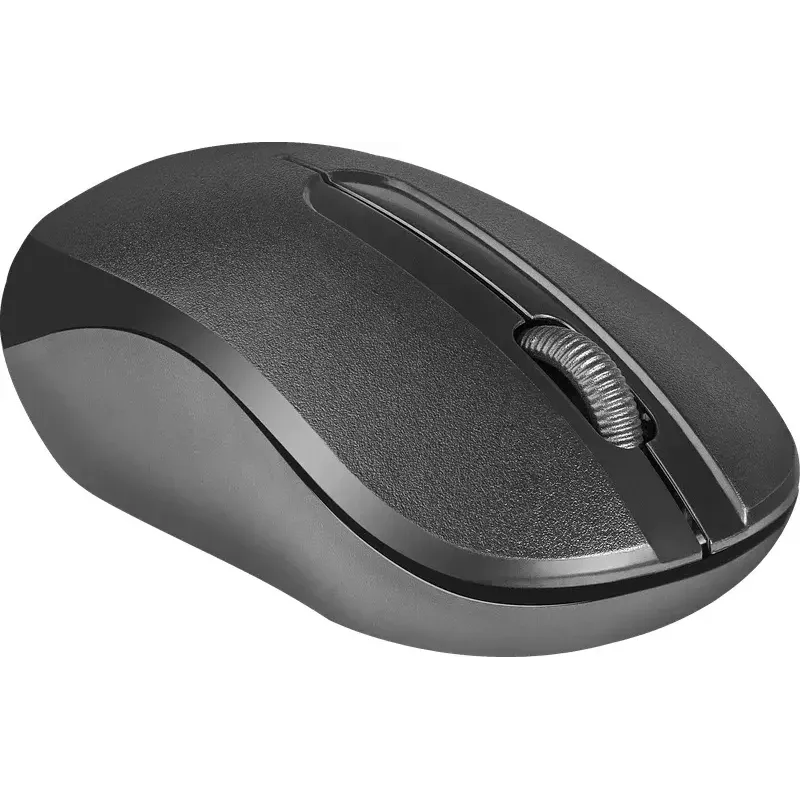 Rato ótico sem fios DEFENDER HIT MM-495 RF, ambidestro, 1600 DPI, recetor USB RF, preto