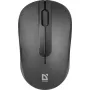 Rato ótico sem fios DEFENDER HIT MM-495 RF, ambidestro, 1600 DPI, recetor USB RF, preto