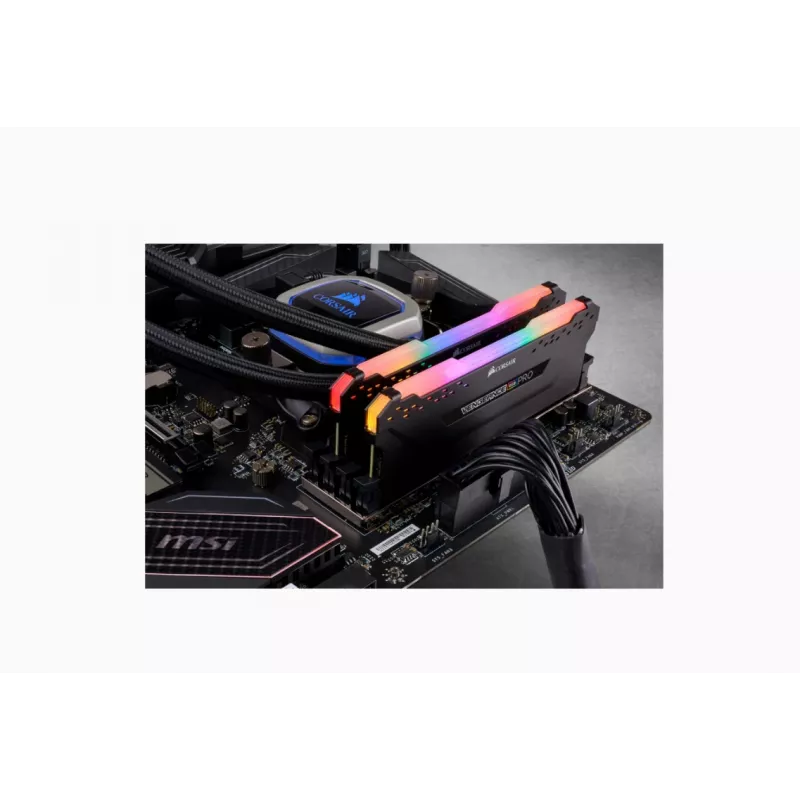 Memória RAM CORSAIR 32GB DDR4 3200MHz C16 Vengeance RGB Pro Black TUF Gaming