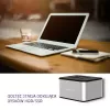 Docking station QOLTEC 5316 para 2x HDD/SSD de 2,5/3,5 polegadas, SATA, USB 3.0 (5 Gb/s), caixa em alumínio