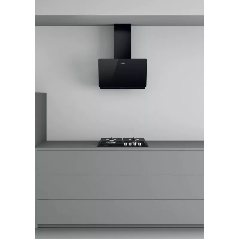 Exaustor Whirlpool AKR 65F LM K montagem na parede preto 375 m³/h