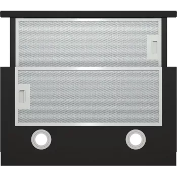 Gorenje TH62E4BG semi-integrado (extrator) preto 450 m³/h
