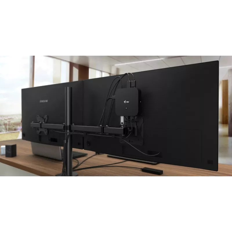Docking station i-tec USB-C HDMI DP com Power Delivery 100 W + carregador universal 100 W