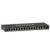 Switch de rede NETGEAR GS316EP-100PES Managed Gigabit Ethernet (10/100/1000) Power over Ethernet (PoE) preto
