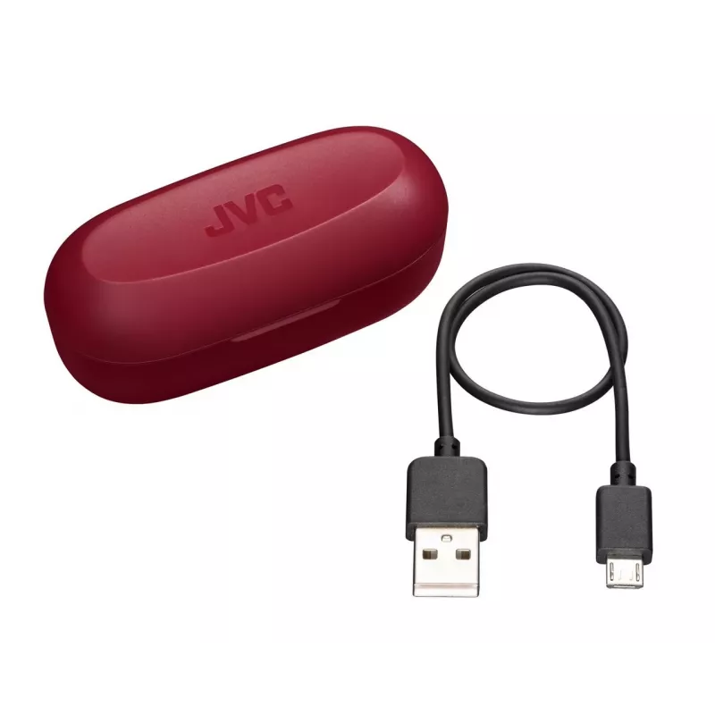 Auscultadores JVC HA-A8T-R True Wireless Stereo (TWS) In-Ear Música Bluetooth vermelho