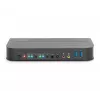 Switch KVM DIGITUS, 2x1 DP, saída DP/HDMI, USB 4Kx2K@60Hz