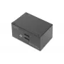 Switch KVM DIGITUS, 2 portas, ecrã duplo, 4K, HDMI