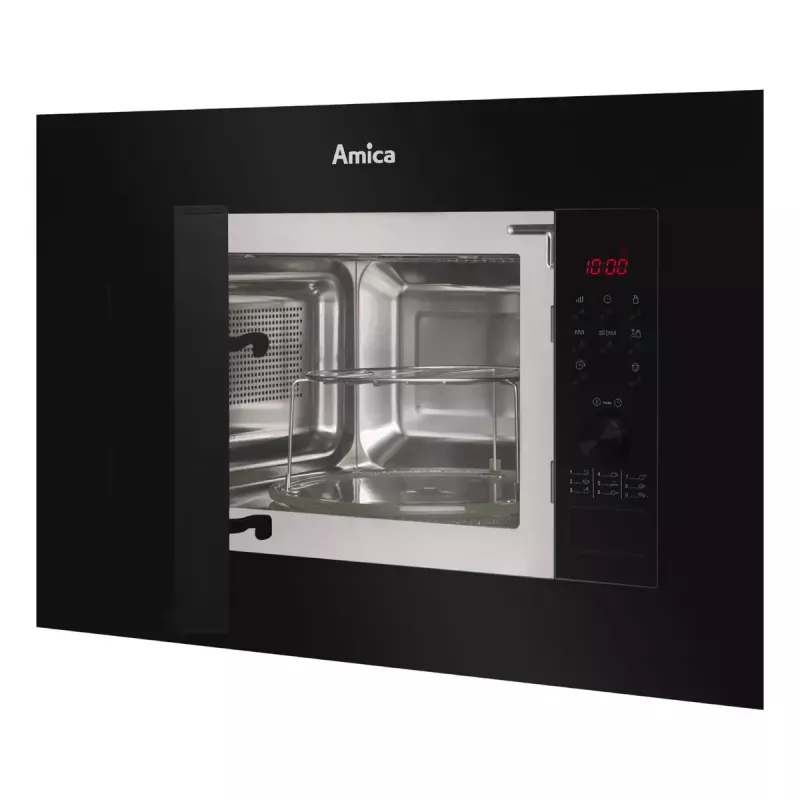 Micro-ondas de encastrar Amica AMGB20E2GB, 800 W, 20 L