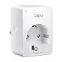 Tomada inteligente Wi-Fi TP-Link Tapo Mini, monitorização de energia, interior, branco, casa, escritório, estado, Android, iOS, sem fios