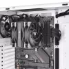 Thermaltake TOUGHAIR 510 CL-P075-AL12BL-A cooler de ar para CPU, 2 ventoinhas de 120 mm, 4 heatpipes de cobre de 6 mm, 180 W