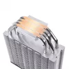 Thermaltake TOUGHAIR 510 CL-P075-AL12BL-A cooler de ar para CPU, 2 ventoinhas de 120 mm, 4 heatpipes de cobre de 6 mm, 180 W