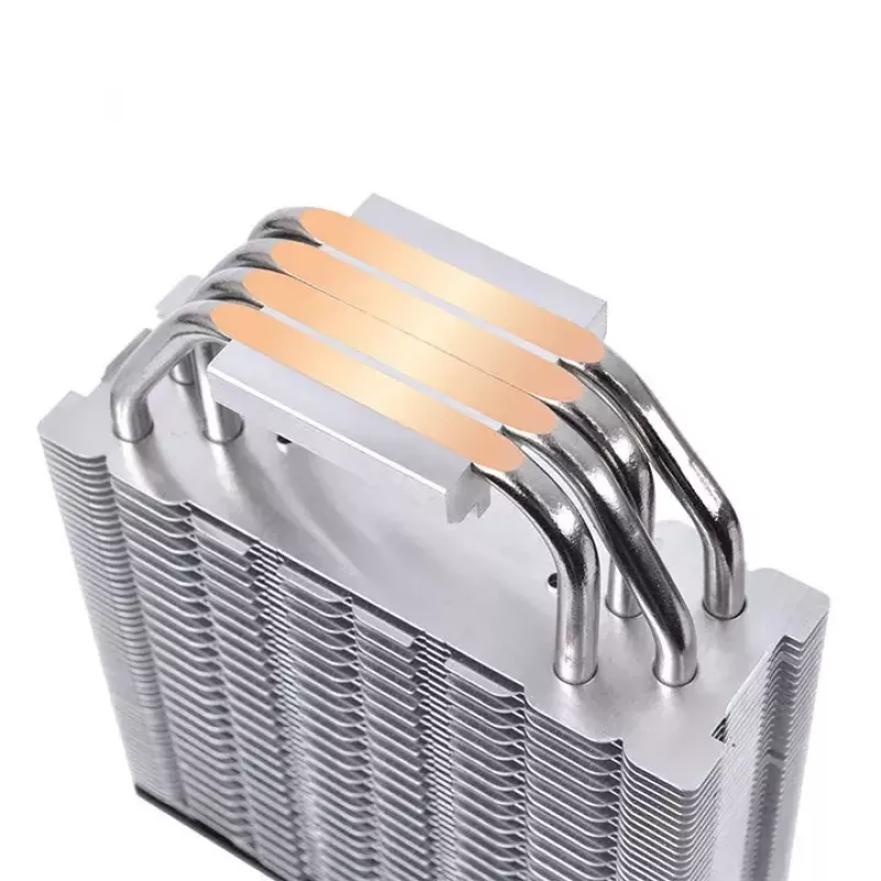 Thermaltake TOUGHAIR 510 CL-P075-AL12BL-A cooler de ar para CPU, 2 ventoinhas de 120 mm, 4 heatpipes de cobre de 6 mm, 180 W