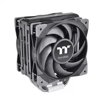 Arrefecedor de processador THERMALTAKE Toughair 510, duas ventoinhas de 120 mm, 4 heatpipes, 159,5×98,8×123,6 mm, preto