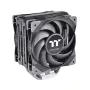 Thermaltake TOUGHAIR 510 CL-P075-AL12BL-A cooler de ar para CPU, 2 ventoinhas de 120 mm, 4 heatpipes de cobre de 6 mm, 180 W