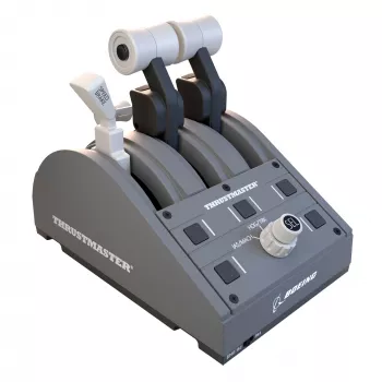 Thrustmaster TCA Quadrant Boeing Edition cinzento USB joystick PC, Xbox, Xbox One X, Xbox Series S