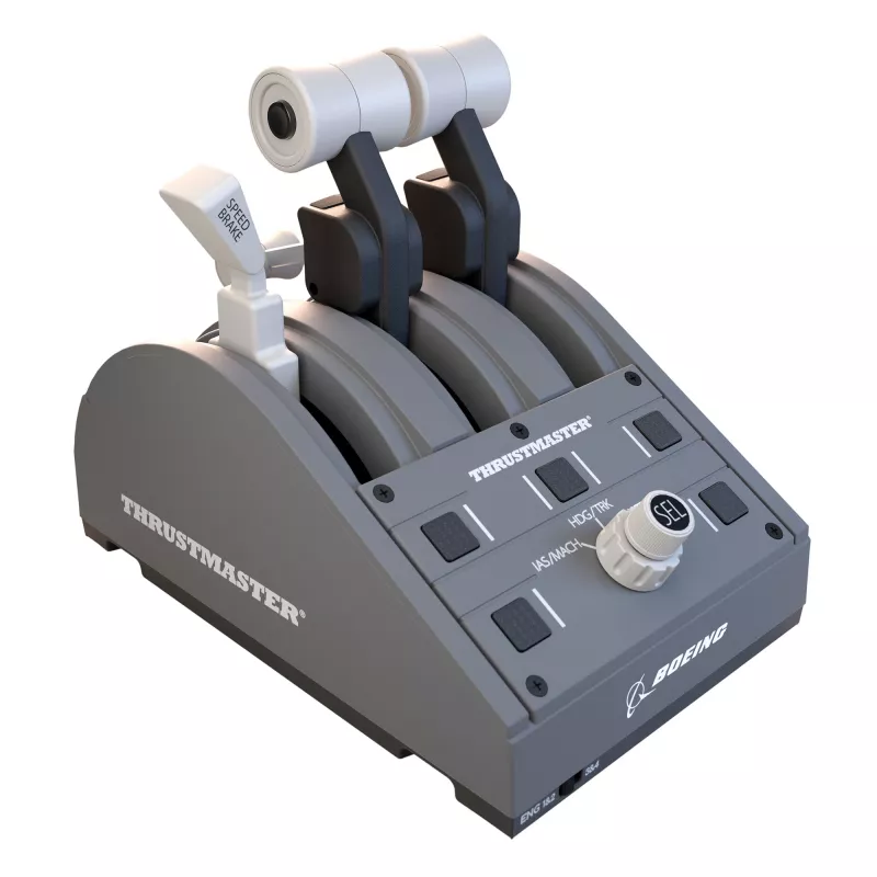 Thrustmaster TCA Quadrant Boeing Edition cinzento USB joystick PC, Xbox, Xbox One X, Xbox Series S