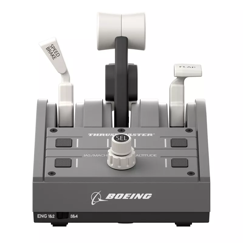 Thrustmaster TCA Quadrant Boeing Edition cinzento USB joystick PC, Xbox, Xbox One X, Xbox Series S