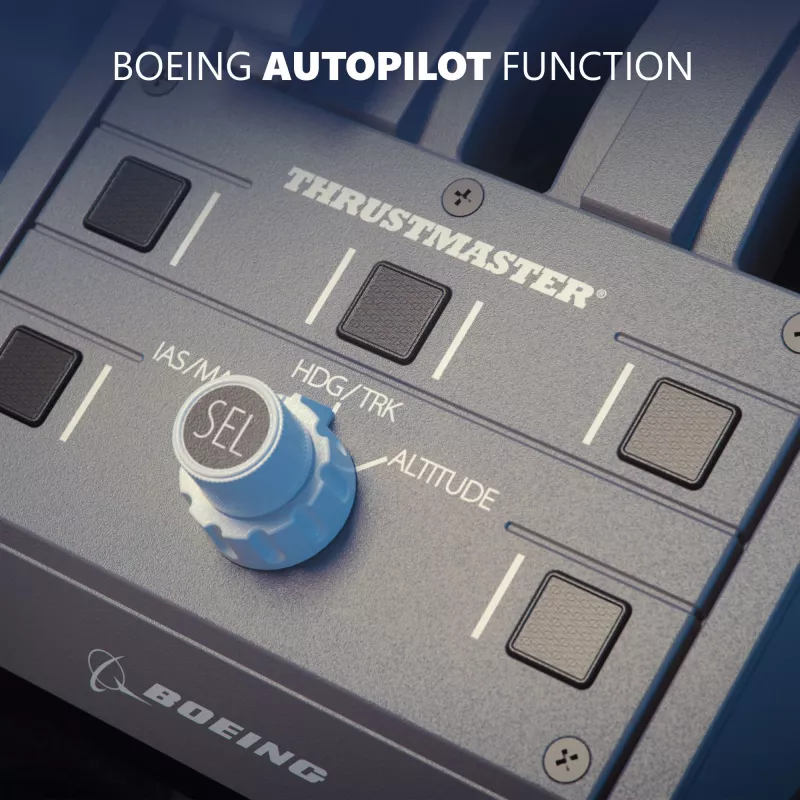 Thrustmaster TCA Quadrant Boeing Edition cinzento USB joystick PC, Xbox, Xbox One X, Xbox Series S