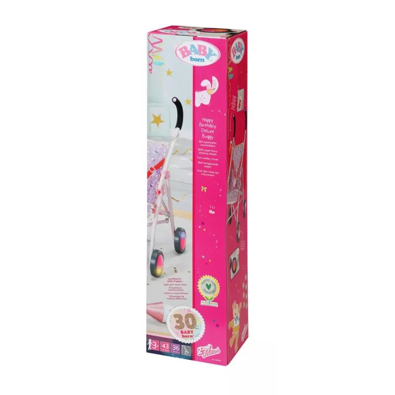 BABY born Happy Birthday Deluxe Buggy carrinho de bonecas
