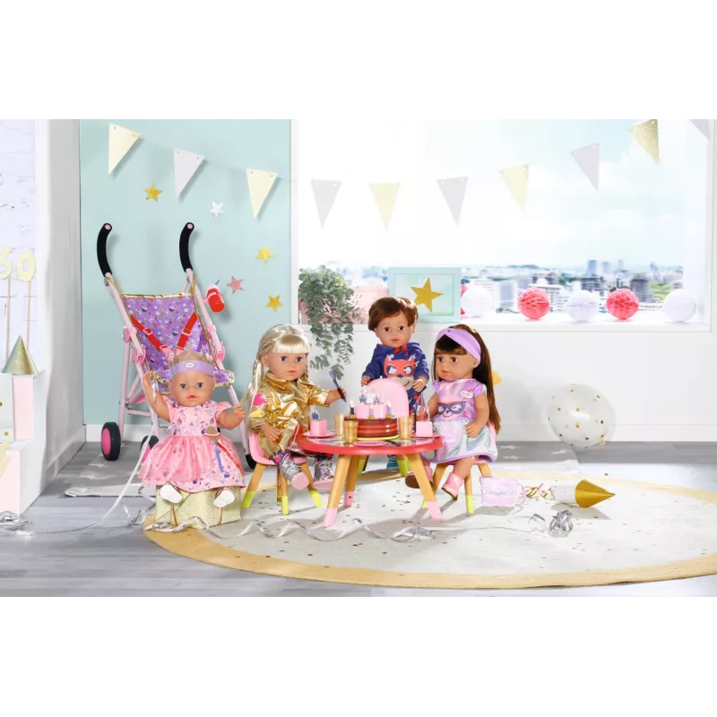 BABY born Happy Birthday Deluxe Buggy carrinho de bonecas