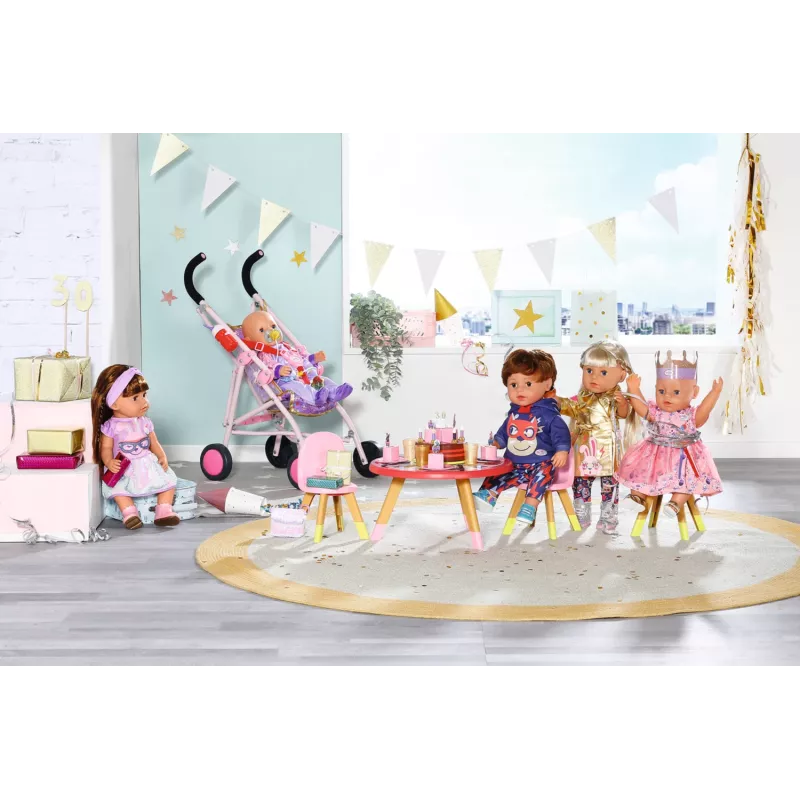 BABY born Happy Birthday Deluxe Buggy carrinho de bonecas